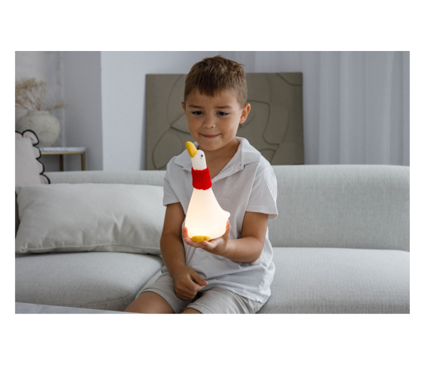 InnoGIO Silikonowa lampka nocna LED GIODUCK - 1537876 - zdjęcie 4